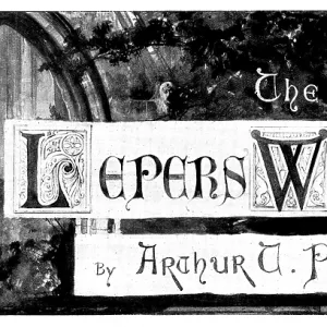 The Lepers Window Print, 1898 The Lepers Window Print, 1898