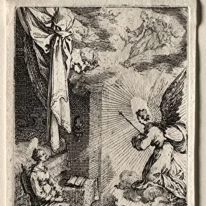 The Life of the Virgin: The Annunciation. Creator: Jacques Callot (French, 1592-1635)
