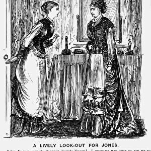 A Lively Look-Out for Jones, 1876. Artist: George du Maurier