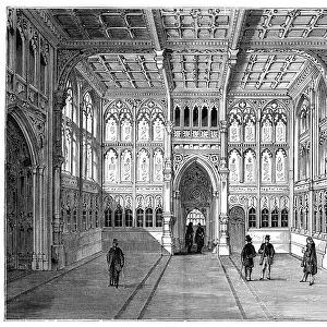 Lobby of the Houses of Commons, London, 1900