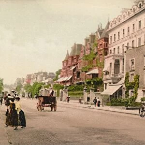 London. Bayswater Road, c1900s. Creator: Unknown