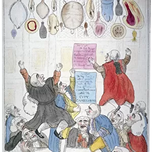 Lord Mayors feast at Guildhall, 1786, no dinner - no ball, 1786