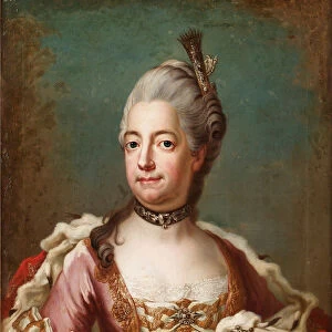 Louisa Ulrika of Prussia (1720-1782). Artist: Bjork, Jakob (1726-1793)