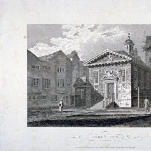 Lyons Inn, Westminster, London, 1804. Artist: James Sargant Storer