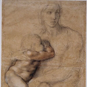 Madonna and Child, c. 1525. Artist: Buonarroti, Michelangelo (1475-1564)