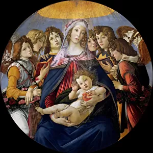 Sandro Botticelli Canvas Print Collection: Madonna and Child artworks
