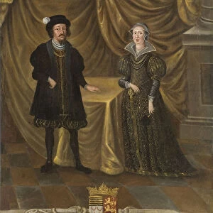 Magnus I (1470-1543), Duke of Saxe-Lauenburg and Catherine of Brunswick-Wolfenbuttel (1488-1563), Du