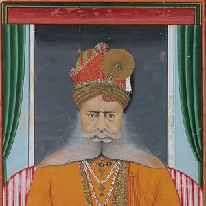 Maharaja Sardar Singh of Bikaner, ca. 1860-70. Creator: Chotu