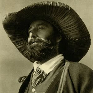 Man in traditional costume, Tyrol, Austria, c1935. Creator: Unknown