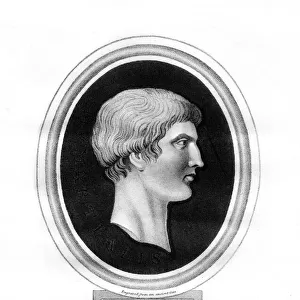 Marcus Valerius Martialis, Roman poet, (1814). Artist: Page