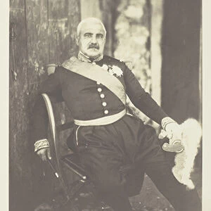 Marshal Pelissier, 1855. Creator: Roger Fenton