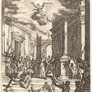The Martyrdom of Saint James Minor, c. 1634 / 1635. Creator: Jacques Callot