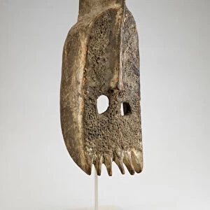 Mask, Nigeria, Late 19th century. Creator: Unknown