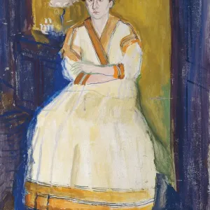 Print of Mathilde Schoenberg, 1907