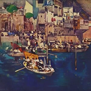 A Mediterranean Port, 1892 (1935). Artist: Arthur Melville