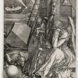 Albrecht Dürer's Melencolia I Print, 1514 Albrecht Dürer's Melencolia I Print, 1514