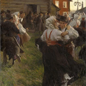 Midsummer Dance. Artist: Zorn, Anders Leonard (1860-1920)