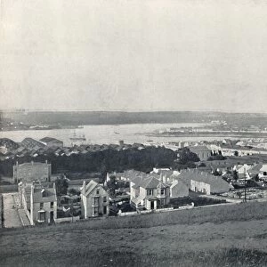Milford Haven - General View of the Town and the Haven, 1895