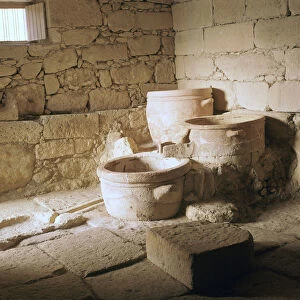 Minoan wine press, 16th century