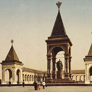 Monument to Alexander II in the Moscow Kremlin, Russia, c1904-c1905