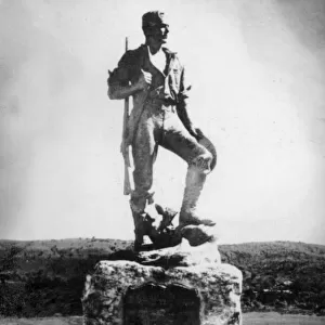 Monument to the Americna Soldier in San Juan Hill, 1920s