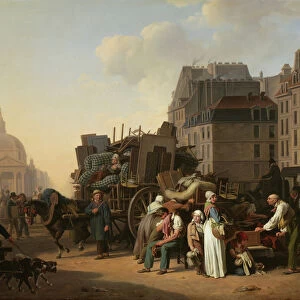 The Movings, 1822. Creator: Louis Leopold Boilly