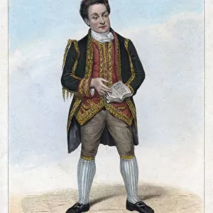 Mr Wilkinson as Michael in Free and Easy, 1822. Artist: R Cooper