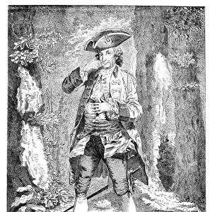 Mr Woodward in the character of Mercutio, 1753