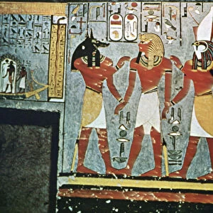Mural from the Tombs of the Nobles, Thebes, Luxor, Egypt