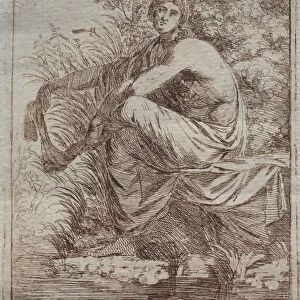 Musidora, c. 1775. Creator: Alexander Runciman (British, 1736-1785)