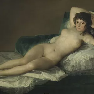 The Naked Maja, c. 1797-1800. Artist: Goya, Francisco, de (1746-1828)