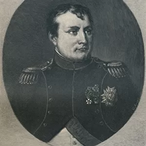 Napoleon Bonaparte in 1809, (1896). Artist: Gustave Kruell