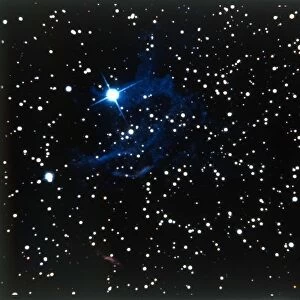 Nebulosity near the star Capella. Creator: NASA
