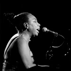Nina Simone, Mstricht Jazz Festival, 1992. Creator: Brian Foskett