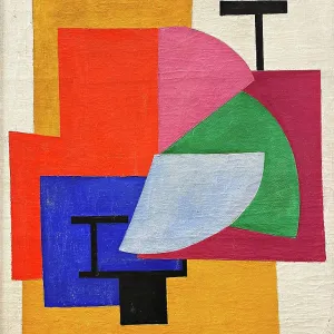 Print of Non-Objective Composition, Suprematism Print of Non-Objective Composition, Suprematism