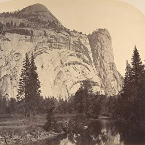 North Dome on left - Royal Arches - Washington Column, 1861, Yosemite