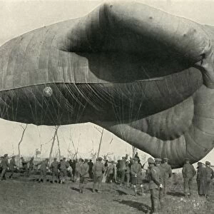 One of Our Observation Balloons, (1919). Creator: Unknown