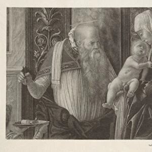 Old Italian Masters: The Circumcision, 1888-1892. Creator: Timothy Cole (American, 1852-1931)