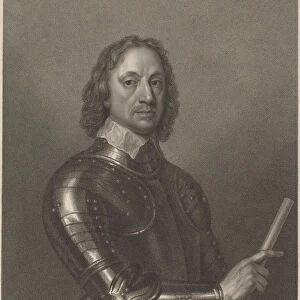 Oliver Cromwell, 1802. Creator: Francesco Bartolozzi