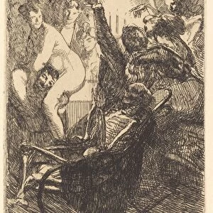 The Orgy (L orgie), 1900. Creator: Paul Albert Besnard