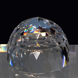 The Orlov diamond (from the Imperial Sceptre of Russian Empress Catherine the Great), 17th century