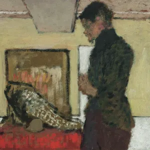Vuillard's Print of Maximilien Luce in his Studio, 1899 Vuillard's Print of Maximilien Luce in his Studio, 1899