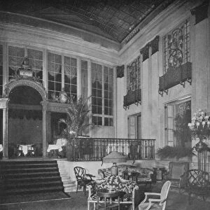 The Palm Room of the Ritz Carlton Hotel, New York, 1923