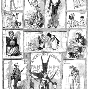Print of "Everyone His Own Pantomime" (1883)