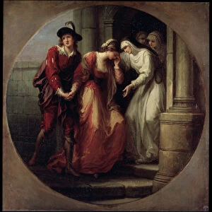 The Parting of Abelard and Heloise, before 1780. Artist: Angelika Kauffmann