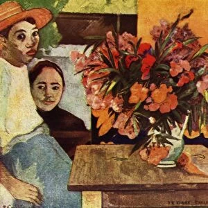 Peasants with Flowers, 1936. Artist: Paul Gauguin