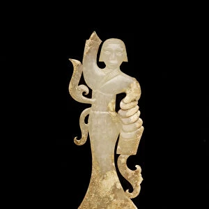 Pendant in the form of a female dancer, Eastern Zhou dynasty, 475-221 BCE