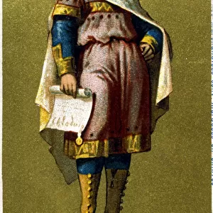 Pepin d Heristal, Frankish ruler, 19th century