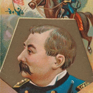 Philip H. Sheridan, from the series Great Americans (N76) for Duke brand cigarettes, 1888