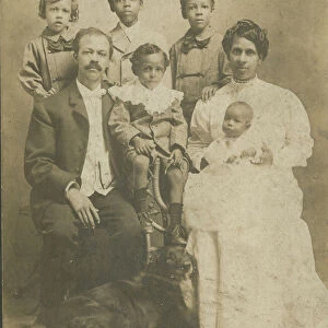 Photograph of Senator Henry Hall Falkener and family, ca. 1906. Creator: Unknown